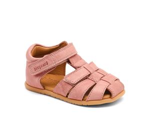 Lauflernschuh BISGAARD "barefoot cooper", Baby, Gr. 25, rosa (altrosa), Leder, Basic, Schuhe Lauflernschuh, Babyschuh für Laufanfänger, Größenschablone zum Download (21271114-25) altrosa