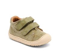 Lauflernschuh BISGAARD "barefoot hale", Baby, Gr. 22, sage, Leder, unifarben, Schuhe Lauflernschuh, Barfußschuh mit Wechselfußbett, Größenschablone zum Download (11275621-22) sage