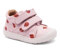 Lauflernschuh BISGAARD "barefoot hale", Baby, Gr. 25, rosa (lady bugs), Leder, gemustert, Schuhe Lauflernschuh, Barfußschuh mit Wechselfußbett, Größenschablone zum Download (72337517-25) lady bugs
