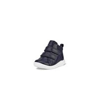 Lauflernschuh ECCO "SP.1 LITE", Jungen, Gr. 19, blau (dunkelblau), Leder, Textil, Schuhe Lauflernschuh, Klettschuh, High Top Sneaker mit wasserdichter GORE-TEX Membrane (60588725-19)