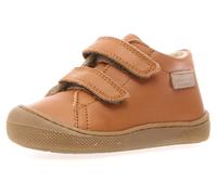 Lauflernschuh NATURINO "Amur", Jungen, Gr. 29, braun, Nappaleder, Schuhe Lauflernschuh, Babyschuh, Klettschuh mit Wollfutter, Größenschablone zum Download (11106805-29)