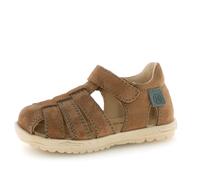 Lauflernschuh NATURINO, Baby, Gr. 26, braun, Veloursleder, Schuhe Lauflernschuh, Klettschuh für Laufanfänger, Größenschablone zum Download (44559552-26) braun