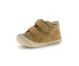 Lauflernschuh NATURINO "COCOON VL", Baby, Gr. 23, sand, Veloursleder, Schuhe Lauflernschuh, Babyschuh, Klettschuh, Größenschablone zum Download (94294035-23) sand