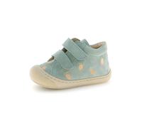 Lauflernschuh NATURINO "COCOON VL", Baby, Gr. 25, mint, Veloursleder, bestickt, Schuhe Lauflernschuh, Babyschuh, Klettschuh, Größenschablone zum Download (49105554-25) mint