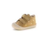 Lauflernschuh NATURINO "COCOON VL", Jungen, Gr. 25, natur, Veloursleder, bestickt, Schuhe Lauflernschuh, Babyschuh, Klettschuh, Größenschablone zum Download (97642600-25) natur