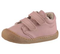 Lauflernschuh NATURINO "Cocoon Wide", Jungen, Gr. 22, altrosa, Glattleder, Schuhe Lauflernschuh, Barfußschuh, Klettschuh in weiter Form, Größenschablone zum Download (25483238-22)