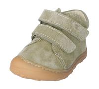 Lauflernschuh PEPINO BY RICOSTA "CHRISY W WMS: Weit", Baby, Gr. 26, eukalyptus, Leder, Schuhe Lauflernschuh, Klettschuh, herausnehmb. Innensohle, Größenschablone zum Download (81541951-26) eukalyptus
