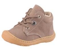 Lauflernschuh PEPINO BY RICOSTA "CORANY, WMS: mittel", Baby, Gr. 20, braun (hellbraun), Leder, Schuhe Lauflernschuh, Babyschuh mit Warmfutter, Größenschablone zum Download (47277855-20) hellbraun