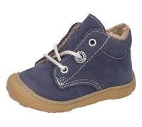Lauflernschuh PEPINO BY RICOSTA "Corany WMS: normal", Baby, Gr. 22, blau (navy), Leder, Schuhe Lauflernschuh, Babyschuh mit Warmfutter, Größenschablone zum Download (99325846-22) navy