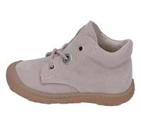 Lauflernschuh PEPINO BY RICOSTA "Cory 50 WMS: Mittel", Baby, Gr. 25, grau (kies), Leder, Schuhe Lauflernschuh, Schnürschuh mit WMS-System, Leder, Größenschablone zum Download (16385652-25) kies