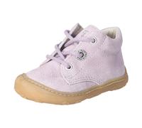 Lauflernschuh PEPINO BY RICOSTA "Cory 50 WMS: Mittel", Jungen, Gr. 24, misty, rosa, Leder, Schuhe Lauflernschuh, Schnürschuh mit WMS-System, Leder, Größenschablone zum Download (43093246-24)
