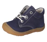 Lauflernschuh PEPINO BY RICOSTA "CORY W WMS: Weit", Baby, Gr. 24, blau (see, navy), Leder, Schuhe Lauflernschuh, Schnürschuh m. Weiten-Meßsystem, Leder, Größenschablone zum Download (54782343-24) see,