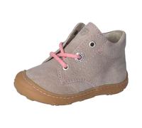 Lauflernschuh PEPINO BY RICOSTA "Cory WMS: Mittel", Baby, Gr. 22, rosa (kiesfarben, rosa), Leder, Schuhe Lauflernschuh, Schnürschuh mit WMS-System, Leder, Größenschablone zum Download (86175420-22) ki