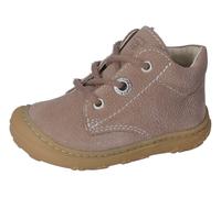 Lauflernschuh PEPINO BY RICOSTA "Cory WMS: Mittel", Baby, Gr. 23, braun (schoko), Leder, Schuhe Lauflernschuh, Schnürschuh mit WMS-System, Leder, Größenschablone zum Download (39252336-23) schoko