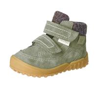 Lauflernschuh PEPINO BY RICOSTA "Donte 50 WMS: weit", Baby, Gr. 26, grün (salbei), Textil, Veloursleder, Schuhe Lauflernschuh, Winterboots, Klettschuh mit TEX, Größenschablone zum Download (93733523-2