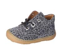 Lauflernschuh PEPINO BY RICOSTA "DOTS", Baby, Gr. 25, grau, Leder, Schuhe Lauflernschuh, Schnürschuh m. Weiten-Meßsystem, Leder, Größenschablone zum Download (63065647-25) grau