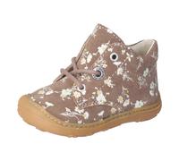 Lauflernschuh PEPINO BY RICOSTA "DOTS, WMS: mittel", Baby, Gr. 25, braun, Leder, Schuhe Lauflernschuh, Schnürschuh m. Weiten-Meßsystem, Leder, Größenschablone zum Download (60386651-25) braun