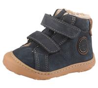 Lauflernschuh PEPINO BY RICOSTA "Gedo WMS: normal", Baby, Gr. 22, blau (navy), Leder, Schuhe Lauflernschuh, Barfußschuh mit hochgezogener Zehenkappe, Größenschablone zum Download (79899664-22) navy