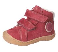 Lauflernschuh PEPINO BY RICOSTA "Gedo WMS: normal", Baby, Gr. 22, rot, Leder, casual, Schuhe Lauflernschuh, Barfußschuh mit hochgezogener Zehenkappe, Größenschablone zum Download (95318127-22) rot
