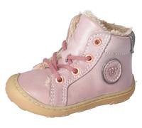 Lauflernschuh PEPINO BY RICOSTA "GEORGIE 50, WMS: mittel", Baby, Gr. 24, rosa (rosa, grau), Leder, Schuhe Lauflernschuh, Winterschuh mit Weiten-Meßsystem, Größenschablone zum Download (29898743-24) ro