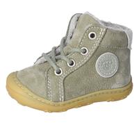 Lauflernschuh PEPINO BY RICOSTA "Georgie WMS: Normal", Baby, Gr. 24, eukalyptus, Leder, Schuhe Lauflernschuh, Winterschuh mit Weiten-Meßsystem, Größenschablone zum Download (14905857-24) eukalyptus