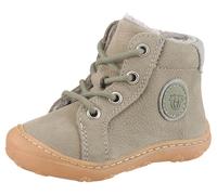 Lauflernschuh PEPINO BY RICOSTA "Georgie WMS: weit", Jungen, Gr. 21, eukalyptus, Leder, Schuhe Lauflernschuh, Winterschuh mit Weiten-Meßsystem, Größenschablone zum Download (60138733-21)