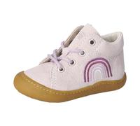 Lauflernschuh PEPINO BY RICOSTA "Kally", Baby, Gr. 20, rosa, Leder, Schuhe Lauflernschuh, Babyschuh, Pre Walker mit Stickerei, Größenschablone zum Download (17921533-20) rosa