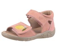 RICOSTA Mädchen Riemchensandalen Mimi, Kinder Lauflernschuhe, Weite: Mittel, Sommerschuhe, Freizeitschuhe, Strandschuhe, rosa (Zitronen) (310), 24 EU