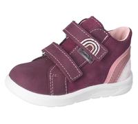 RICOSTA Mädchen Stiefel Lara, Kinder Lauflernschuhe, Weite: Mittel, Sympatex, Klettstiefel, Booties, wasserdicht, Merlot/Rose (380), 25 EU