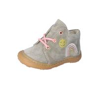RICOSTA Mädchen Stiefel MECKI, Baby und Kleinkinder Lauflernschuhe, Weite: MITTEL, lose Einlage, terracare, eukalyptus/Regenbogen (530), 22 EU