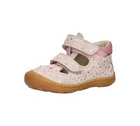 RICOSTA Mädchen Low-Top Sneaker EBI, Baby und Kleinkinder Lauflernschuhe, Weite: MITTEL, lose Einlage, Klettschuhe, Sportschuhe, Powder (311), 22 EU