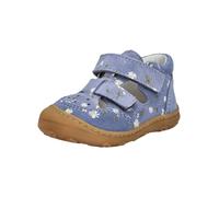Lauflernschuh PEPINO BY RICOSTA "Eni WMS: mittel", Kinder, Gr. 23, lila (fliederfarben), Veloursleder, geblümt, casual, Schuhe, Sommerschuh, Print, WMS-System, Leder, Größenschablone zum Download (870