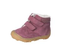 Lauflernschuh PEPINO "Pepino Stiefelette Leder/Textil", Baby, Gr. 21, lila (pflaume), Leder, Textil, Schuhe Lauflernschuh (46689908-21) pflaume