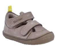 Lauflernschuh RICHTER "Maxi WMS: mittel", Jungen, Gr. 24, crepe, Nubukleder, Schuhe Lauflernschuh, Sandale mit farblichem Fersenloop, Größenschablone zum Download (62125510-24)