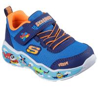 Skechers John Deere x Adventure Track Rugged-Brights für Jungen, Blau Marineblau Textil Synthetik Orange Trim, 5 UK Child
