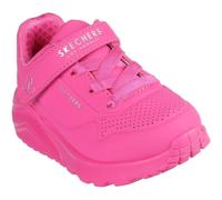 Lauflernschuh SKECHERS "UNO LITE", Baby, Gr. 21, pink, Lederimitat, Schuhe Lauflernschuh, Klettschuh mit Air-Cooled Memory Foam, Größenschablone zum Download (34937952-21) pink