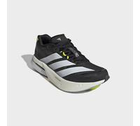 Laufschuh ADIDAS PERFORMANCE "ADIZERO BOSTON 13", Herren, Gr. 42, schwarz-weiß (core schwarz, ftwr weiß, solar gelb), Textil, Schuhe Laufschuh (14967511-42) core schwarz, ftwr weiß, solar gelb