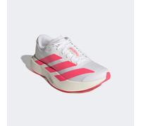 Laufschuh ADIDAS PERFORMANCE "ADIZERO EVO SL FÜR KINDER UND TEENS", Kinder, Gr. 39, cloud weiß, solar turbo, iron metallic, Synthetik, Textil, Schuhe Laufschuh, für Kinder & Jugendliche (81361505-39)