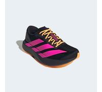 Laufschuh ADIDAS PERFORMANCE "ADIZERO EVO SL", Herren, Gr. 44, core schwarz, shock pink, flash orange, Synthetik, Textil, Schuhe Laufschuh, angelehnt an das Design vom Adios Pro Evo (28565913-44) core