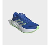 Laufschuh ADIDAS PERFORMANCE "RESPONSE 2", Damen, Gr. 44,5, blau, silber metallic, lime burst, Synthetik, Textil, Schuhe Laufschuh (20982569-44,5) blau, silber metallic, lime burst