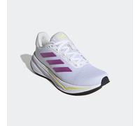 Laufschuh ADIDAS PERFORMANCE "RESPONSE", Damen, Gr. 40,5, lila (cloud weiß, lila burst, pulse lime), Synthetik, Textil, Schuhe Laufschuh (93999340-40,5) cloud weiß, lila burst, pulse lime