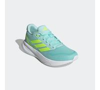 Laufschuh ADIDAS PERFORMANCE "RUNFALCON 5", Gr. 38,5, semi flash aqua, lucid lemon, core schwarz, Textil, Synthetik, sportlich, Schuhe (87957627-38,5) semi flash aqua, lucid lemon, core schwarz