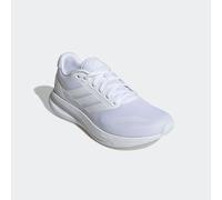 Laufschuh ADIDAS PERFORMANCE "RUNFALCON 5 WIDE", Herren, Gr. 41, cloud weiß, ftwr weiß, core schwarz, Synthetik, Textil, Schuhe Laufschuh, weit geschnitten, breite Passform (98750356-41) cloud weiß, f