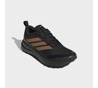 Laufschuh ADIDAS PERFORMANCE "RUNFALCON 6 ATR", Herren, Gr. 44, schwarz (core schwarz, thermal gold metallic, ftwr weiß), Synthetik, Textil, Schuhe Laufschuh, Trailrunningschuh (40549325-44) core schw