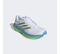 Laufschuh ADIDAS PERFORMANCE "SUPERNOVA RISE 3", Herren, Gr. 43, cloud weiß, silber metallic, semi blau burst, Synthetik, Textil, Schuhe Laufschuh, für mehr Komfort (36863045-43) cloud weiß, silber me