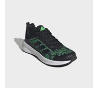 Laufschuh ADIDAS SPORTSWEAR "ADIDAS MINECRAFT FORTARUN 4.0 KINDER UND TEENS", Kinder, Gr. 38,5, core schwarz, core schwarz, ftwr weiß, Synthetik, Textil, Schuhe Laufschuh, für Kinder & Jugendliche (45