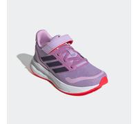 Laufschuh ADIDAS SPORTSWEAR "RUNFALCON 5 KIDS", Kinder, Gr. 32, rot (powder plum, aurora plum, lucid rot), Synthetik, Textil, Schuhe Laufschuh, mit Klettverschluss, für Kinder (43641112-32) powder plu