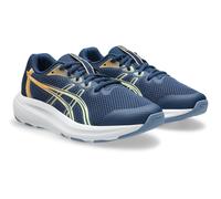 Laufschuh ASICS "GEL-CONTEND 10 GS", Kinder, Gr. 38, blau (independence blau, orange glow), Synthetik, Schuhe Laufschuh, für Kinder & Jugendliche (44878361-38) independence blau, orange glow