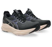 Laufschuh ASICS "GEL-KAYANO 32", Damen, Gr. 43,5, schwarz, pearl pink, Synthetik, Schuhe Laufschuh, für mehr Stabilität (10803230-43,5) schwarz, pearl pink