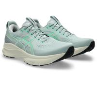 Laufschuh ASICS "GEL-KAYANO 32", Herren, Gr. 46,5, cold moss, vital grün, Synthetik, Schuhe Laufschuh, für mehr Stabilität (86340528-46,5) cold moss, vital grün